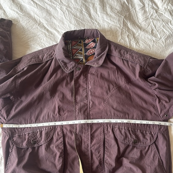 Vintage Lightweight Dusty Mauve Bomber Jacket - Picture 9 of 14